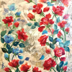 飯田香久子 和紙ちぎり絵 個展